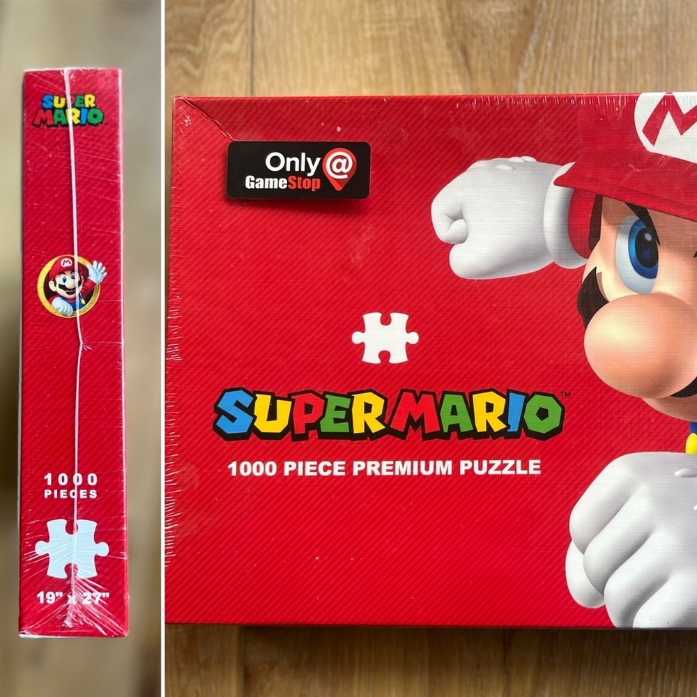 Super Mario Nintendo 1000-Piece Puzzle — NWT | Exclusive GameStop Edition